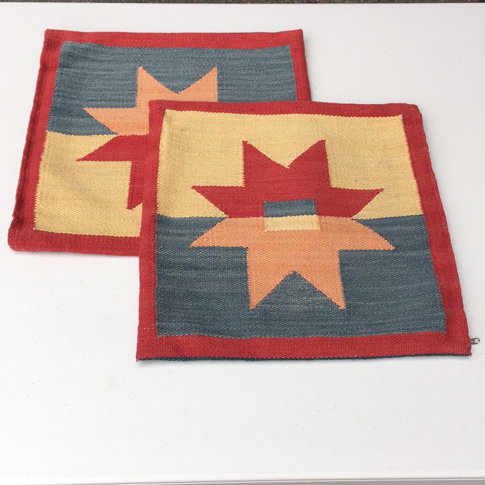 Indigenous Designs Wool Pillow Covers